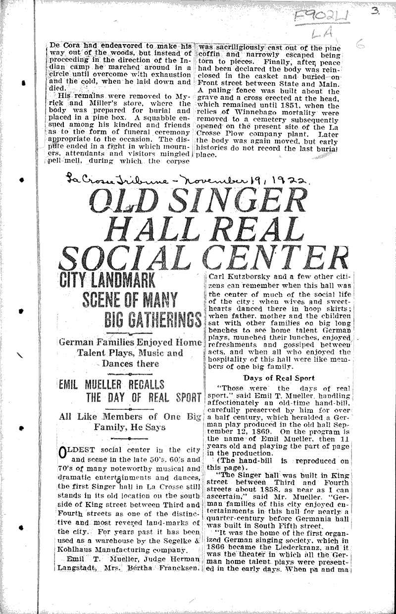 Source: La Crosse Tribune Topics: Government and Politics Date: 1922-03-05
