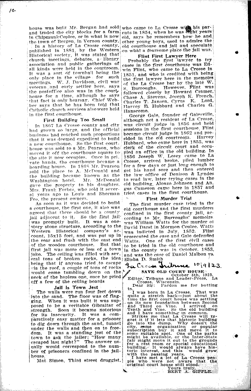  Source: La Crosse Tribune Topics: Government and Politics Date: 1922-03-05