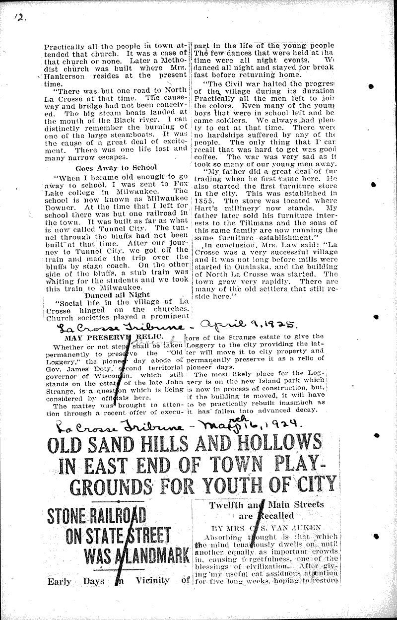  Source: La Crosse Tribune Topics: Government and Politics Date: 1922-03-05