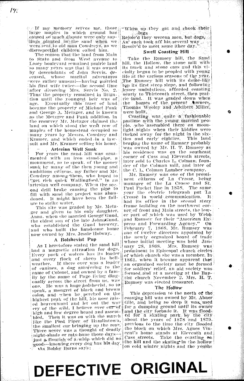  Source: La Crosse Tribune Topics: Government and Politics Date: 1922-03-05