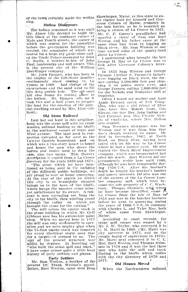  Source: La Crosse Tribune Topics: Government and Politics Date: 1922-03-05