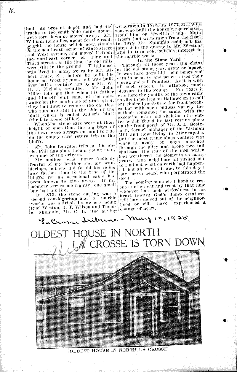  Source: La Crosse Tribune Topics: Government and Politics Date: 1922-03-05