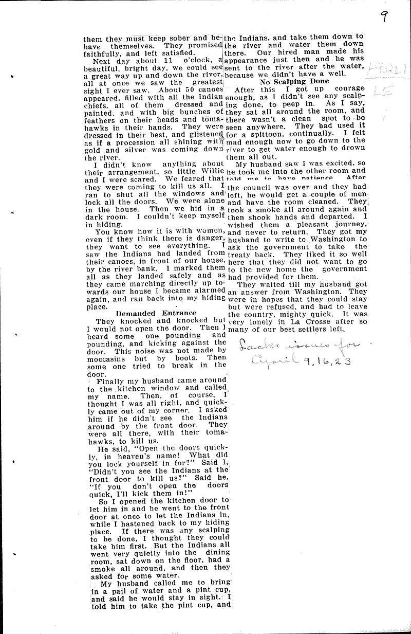  Source: La Crosse Tribune and Leader-Press Topics: Education Date: 1933-03-12