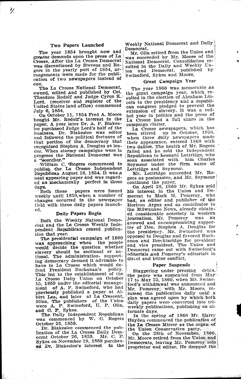  Source: La Crosse Tribune Topics: Industry Date: 1923-03-25