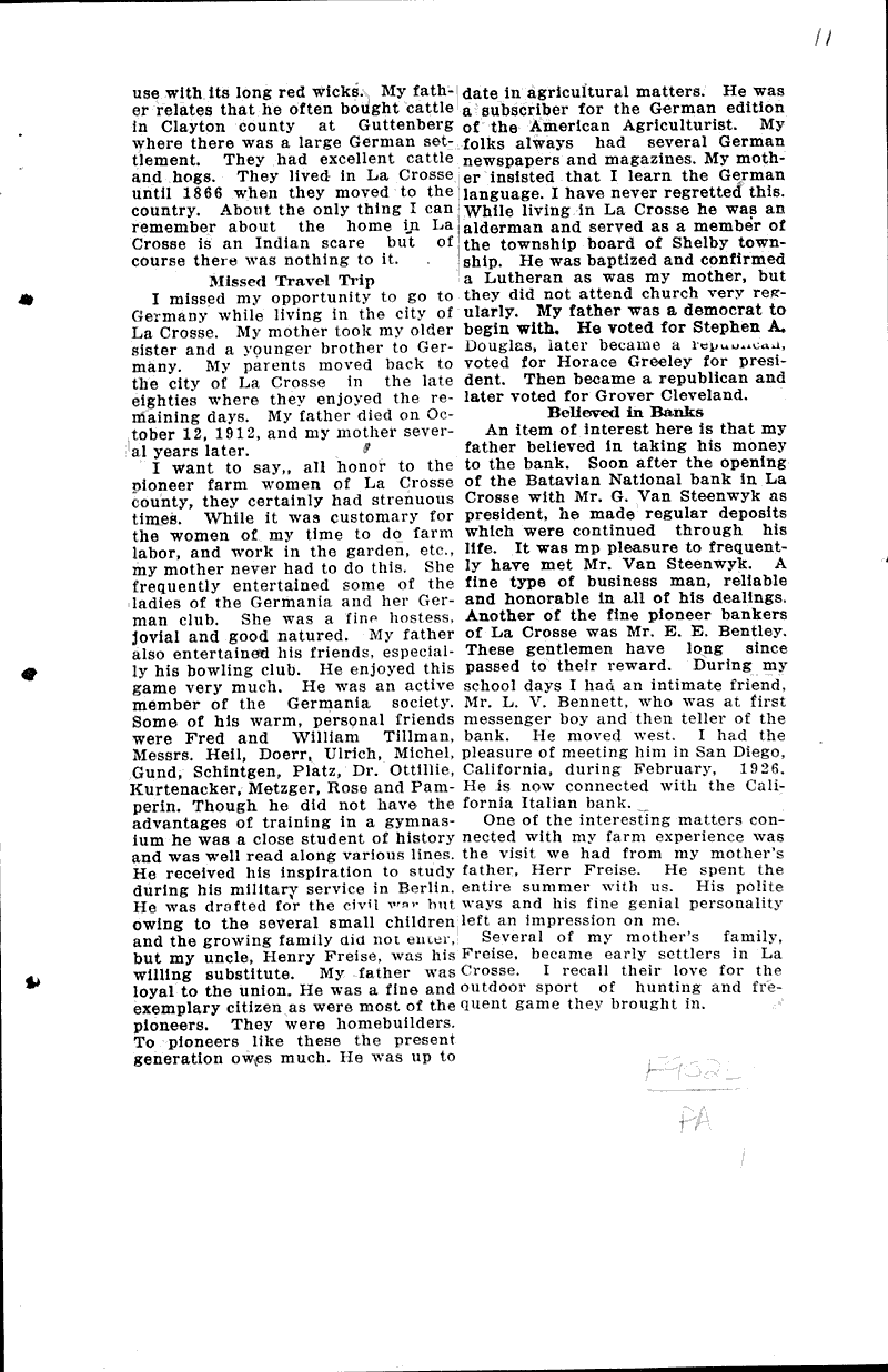  Source: La Crosse Tribune Topics: Voyages and Travels Date: 1927-06-12