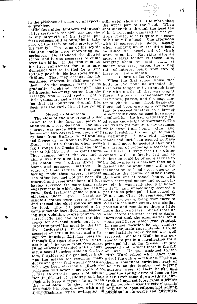  Source: La Crosse Tribune Topics: Voyages and Travels Date: 1927-06-12