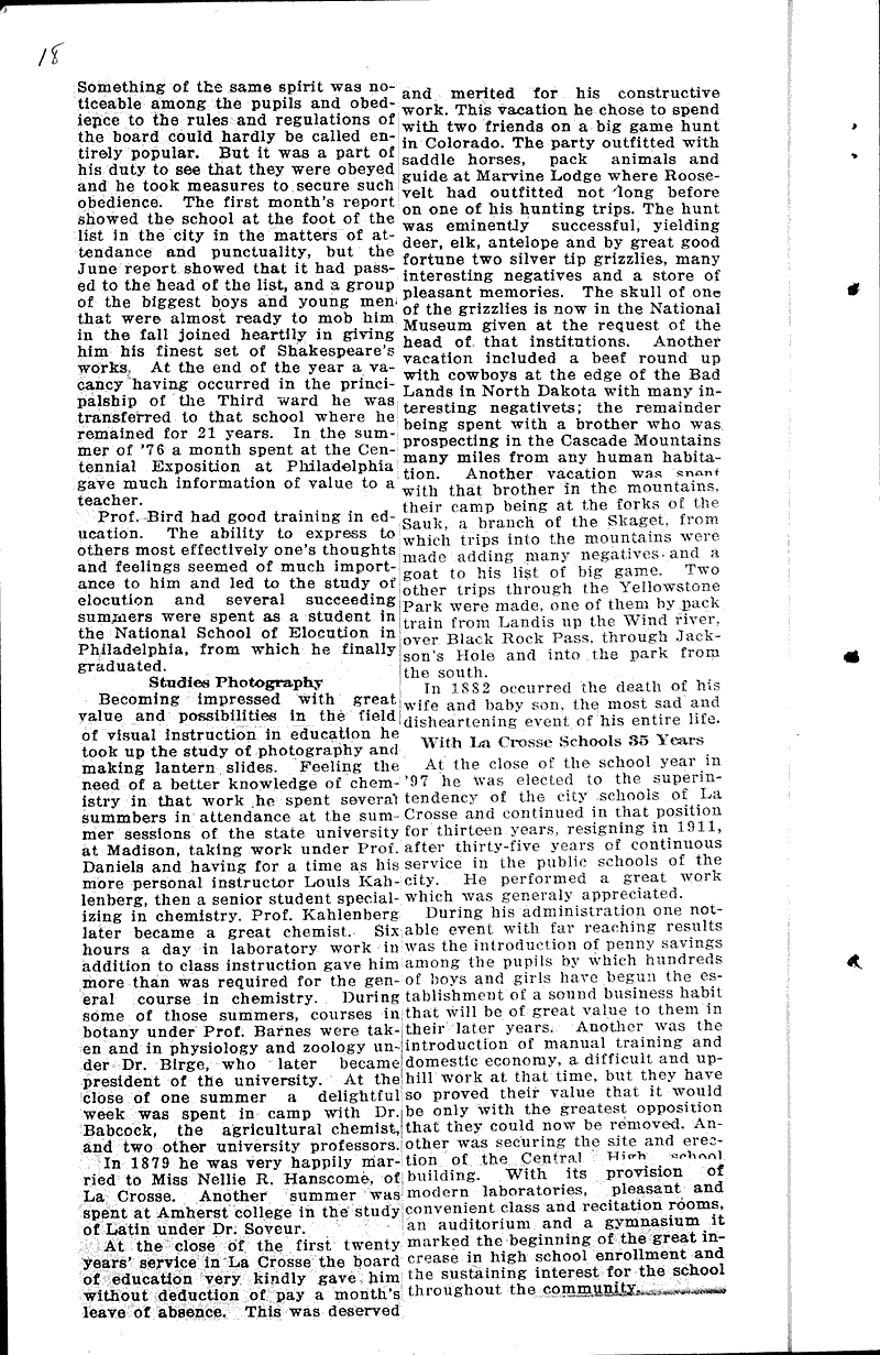  Source: La Crosse Tribune Topics: Voyages and Travels Date: 1927-06-12