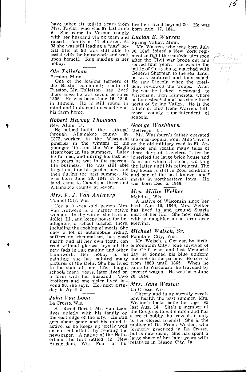  Source: La Crosse Tribune and Leader-Press Topics: Government and Politics Date: 1939-11-26