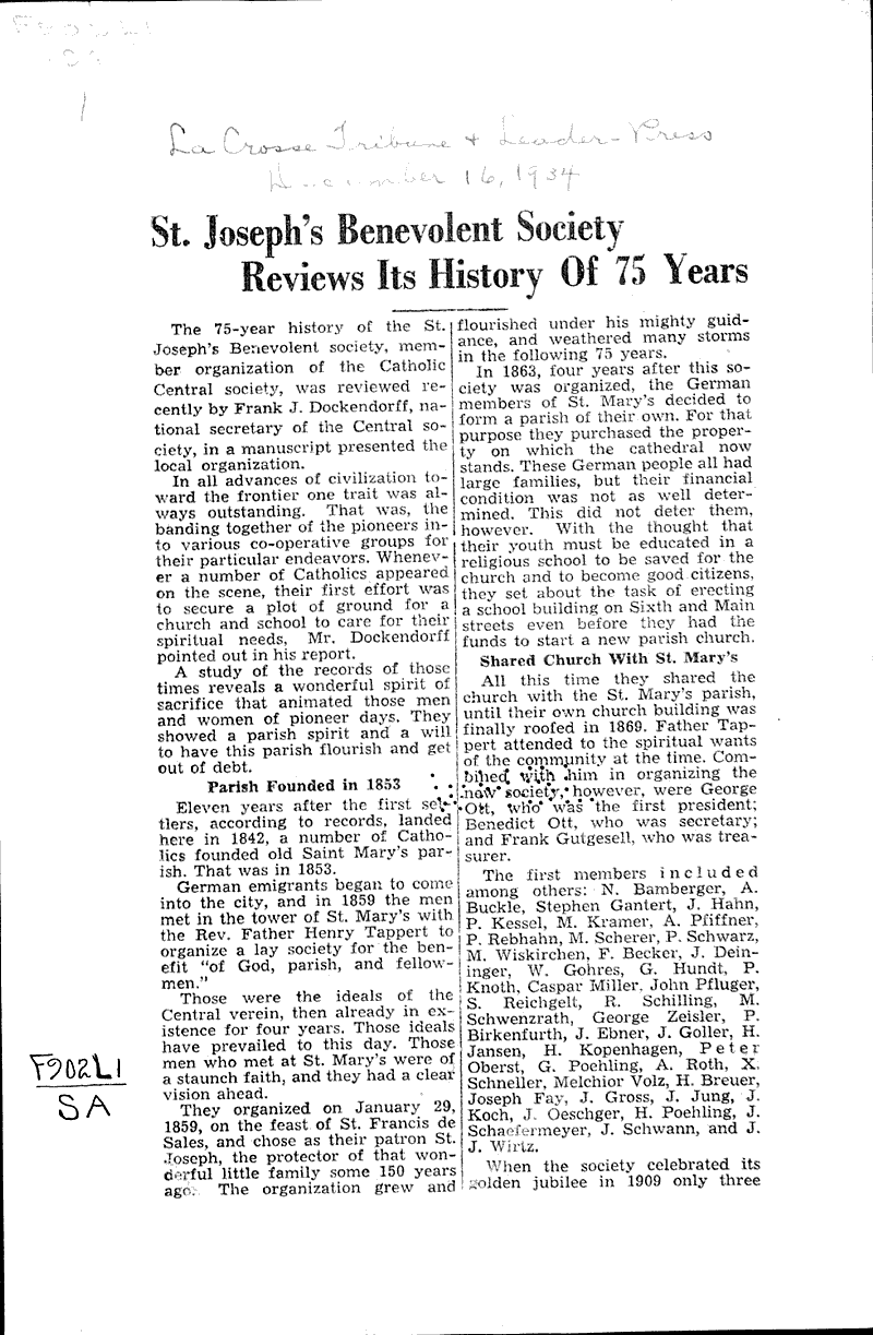  Source: La Crosse Tribune and Leader-Press Topics: Social and Political Movements Date: 1934-12-16