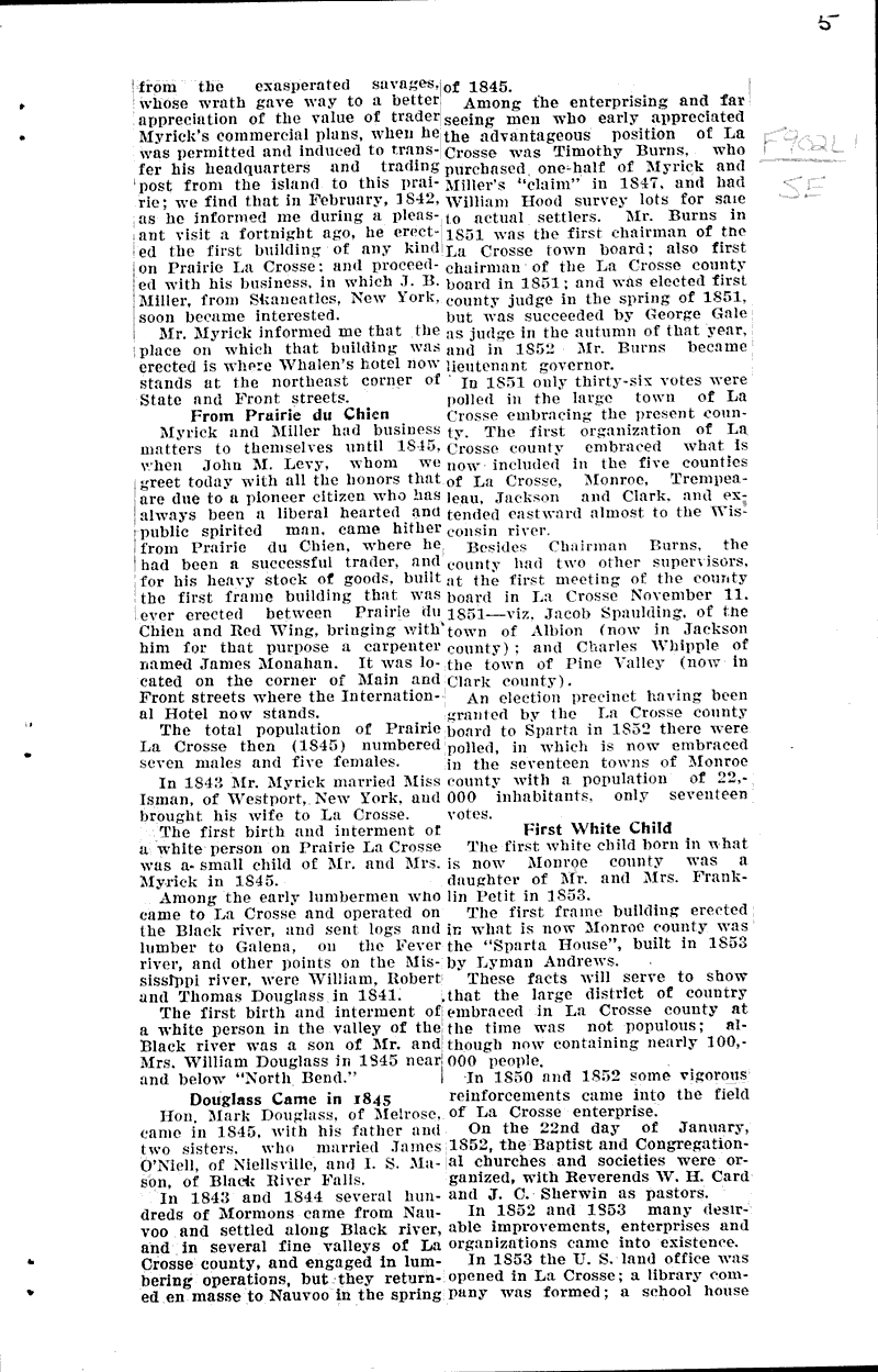  Source: La Crosse Tribune and Leader-Press Topics: Government and Politics Date: 1930-07-13