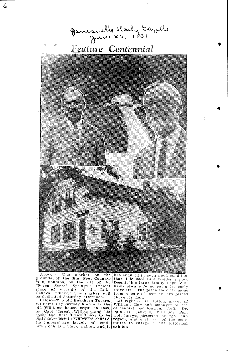  Source: Beloit News Date: 1930-11-01