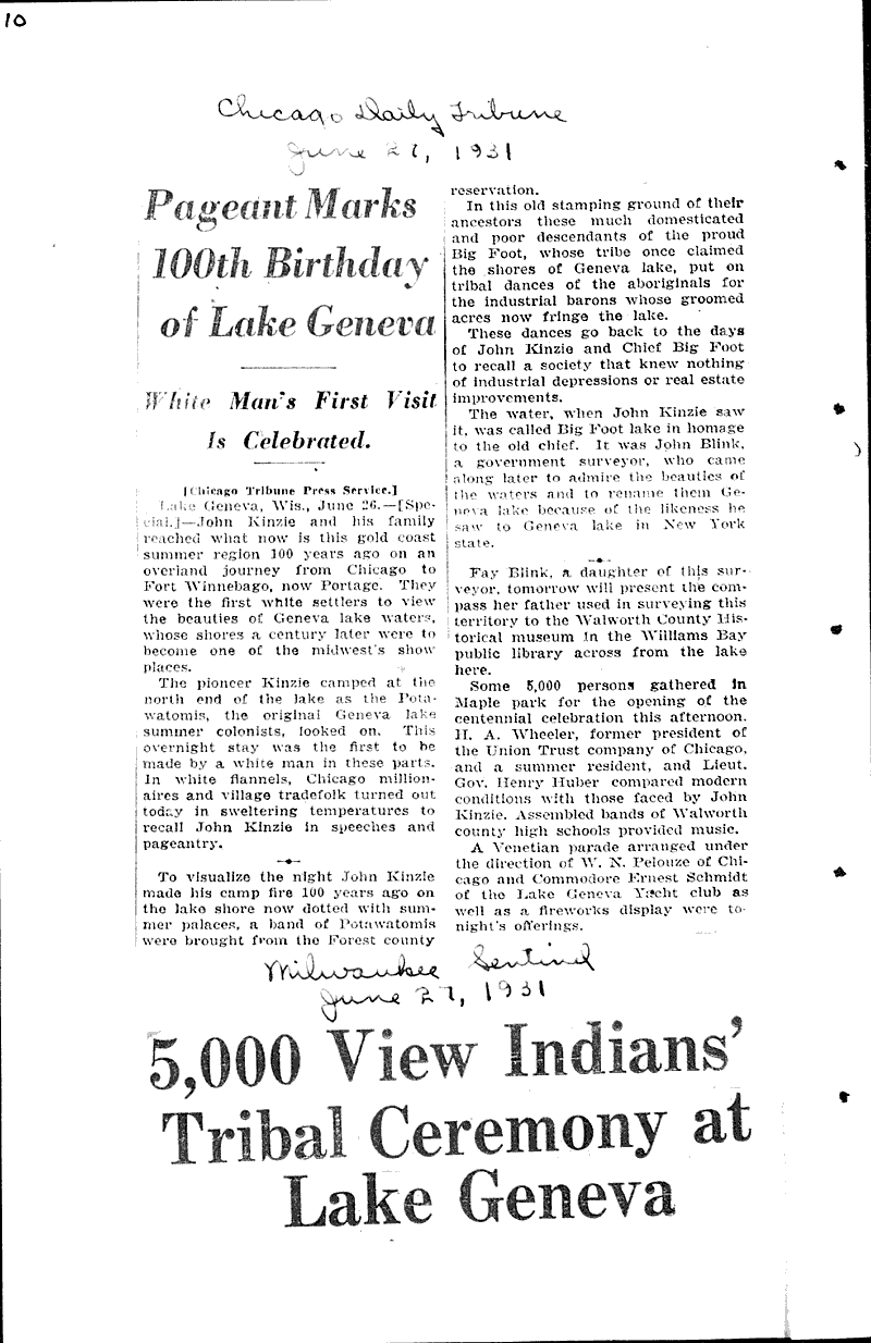  Source: Beloit News Date: 1930-11-01
