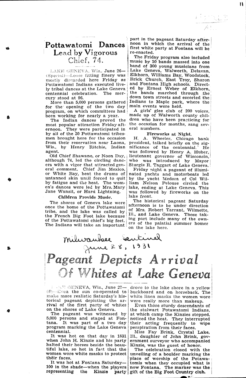  Source: Beloit News Date: 1930-11-01