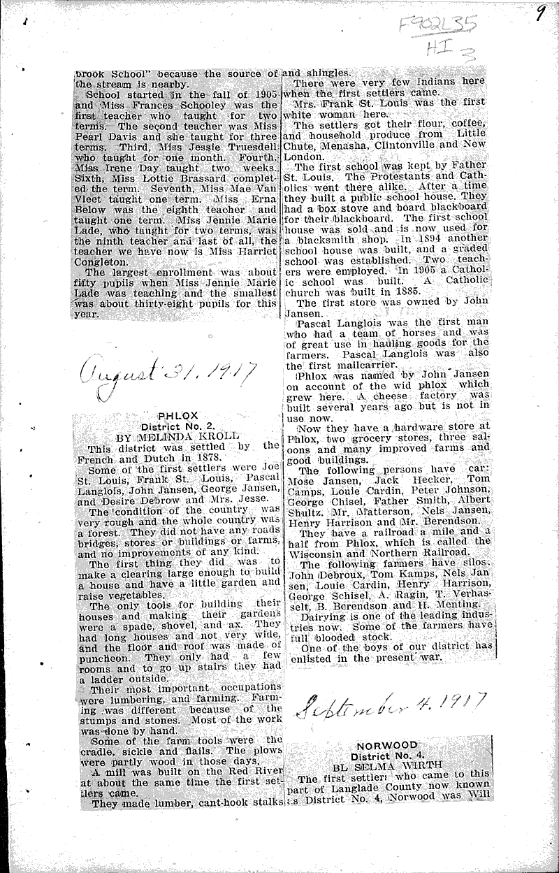 Source: Antigo Journal Topics: Immigrants Date: 1917-08-10