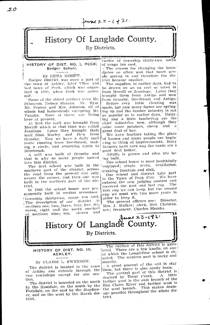  Source: Antigo Journal Date: 1921-05-12