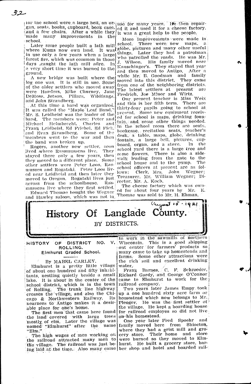  Source: Antigo Journal Date: 1921-05-12
