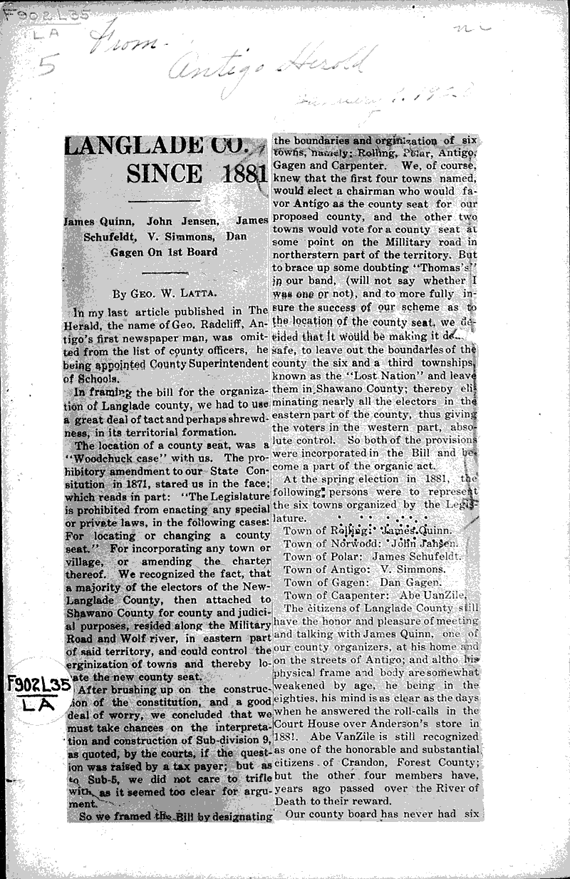  Source: Antigo Herald Date: 1928-01-01
