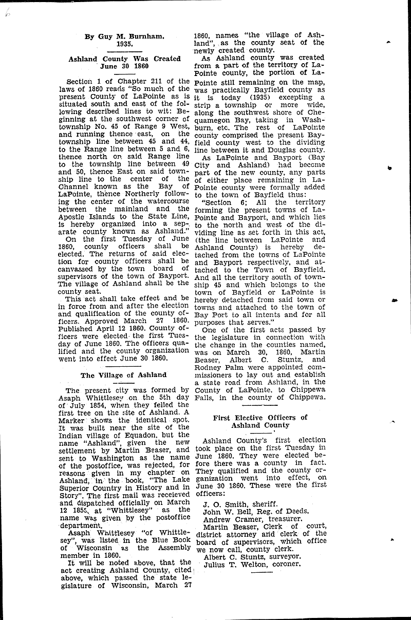  Source: Ashland Daily Press Date: 1935-02-26