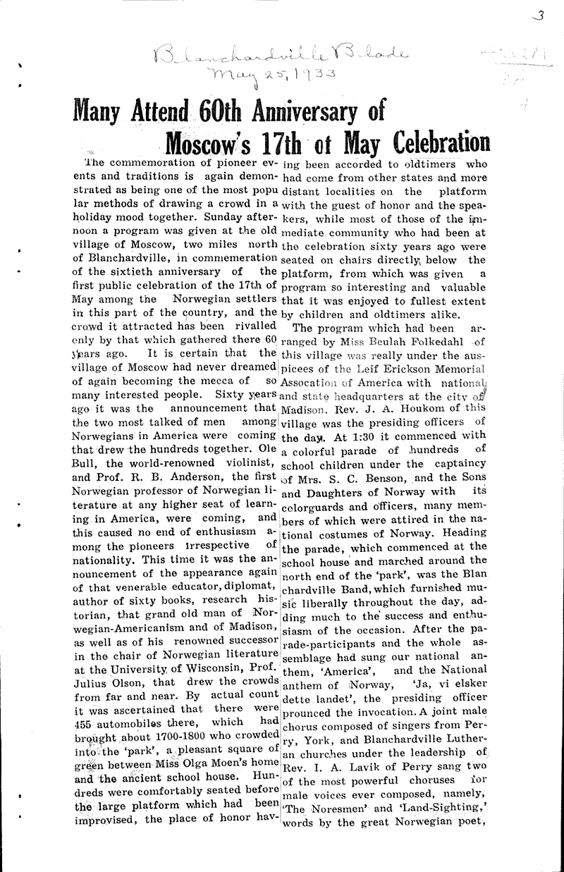  Source: Capital Times Date: 1933-05-22