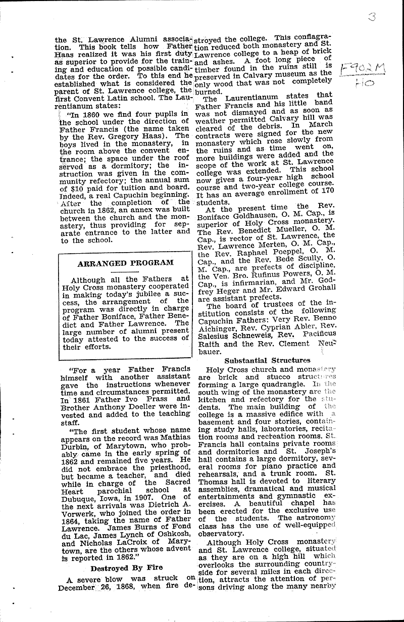  Source: Sheboygan Daily Press Topics: Church History Date: 1932-08-17