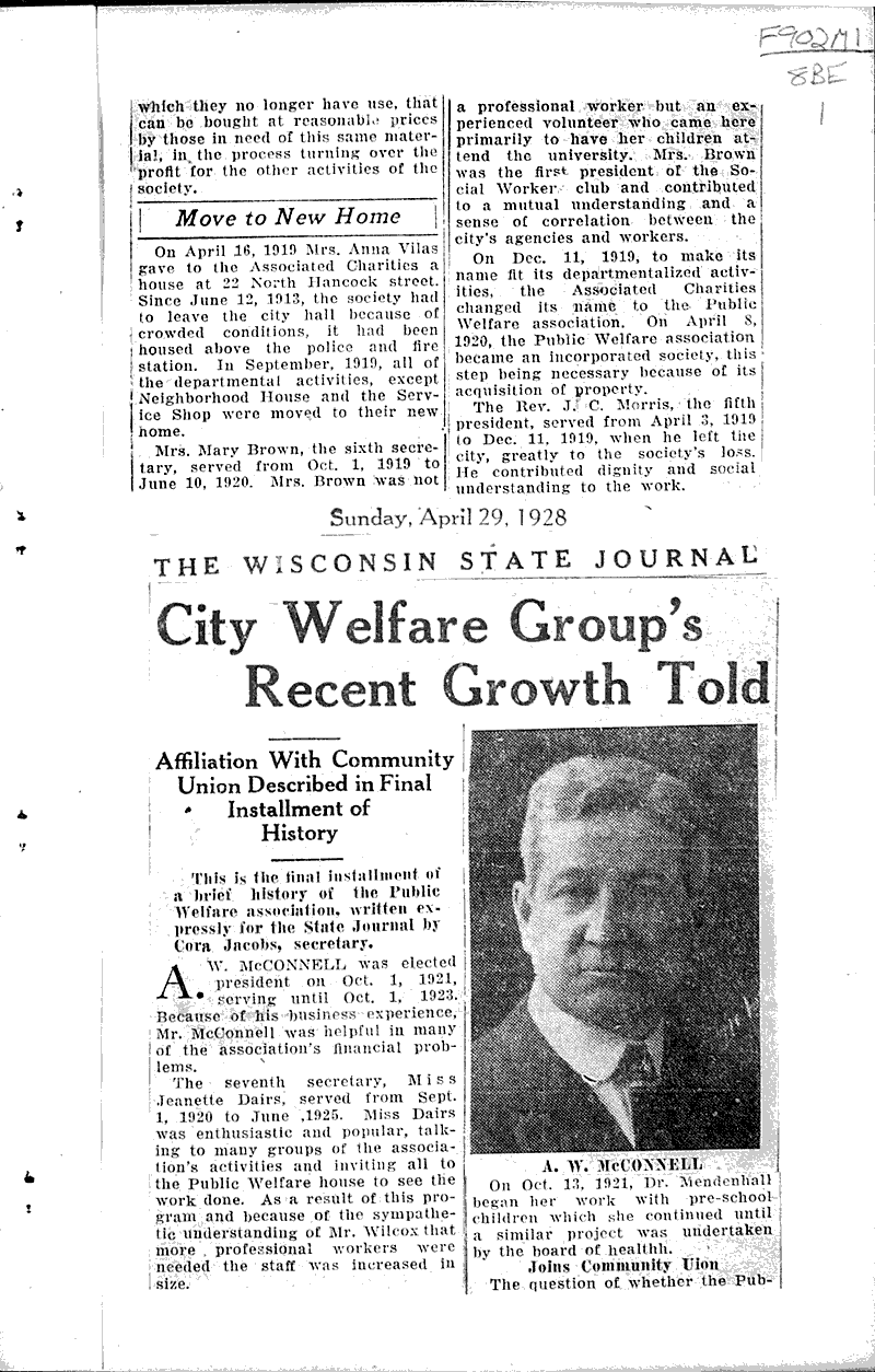  Source: Wisconsin State Journal Topics: Government and Politics Date: 1928-04-08