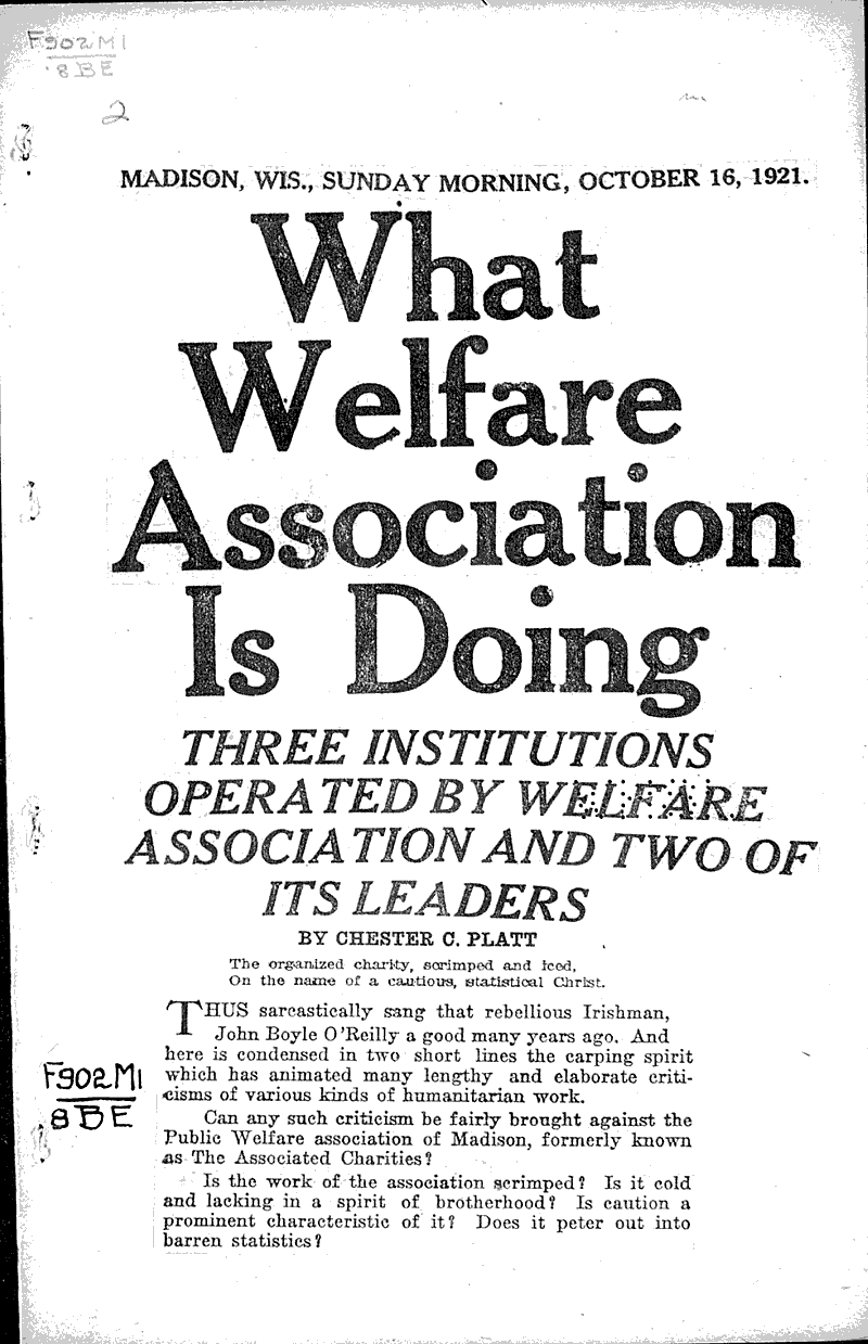  Source: Wisconsin State Journal Topics: Government and Politics Date: 1928-04-08