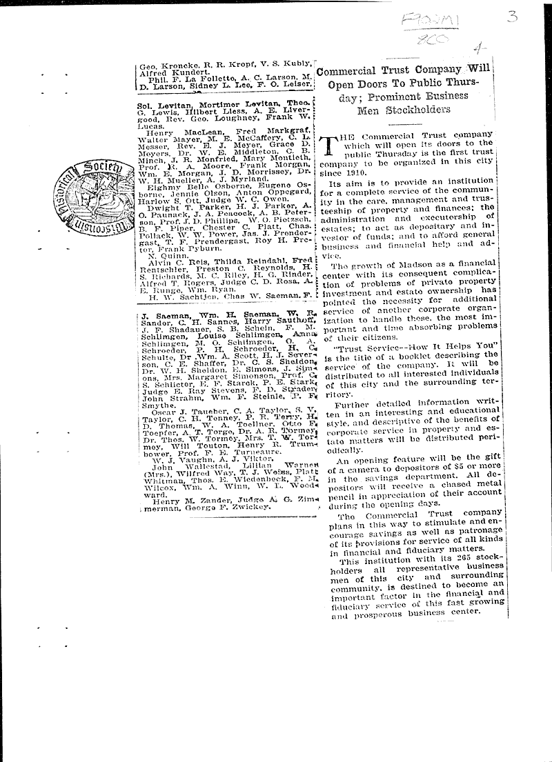  Source: Wisconsin State Journal Topics: Industry Date: 1922-09-27