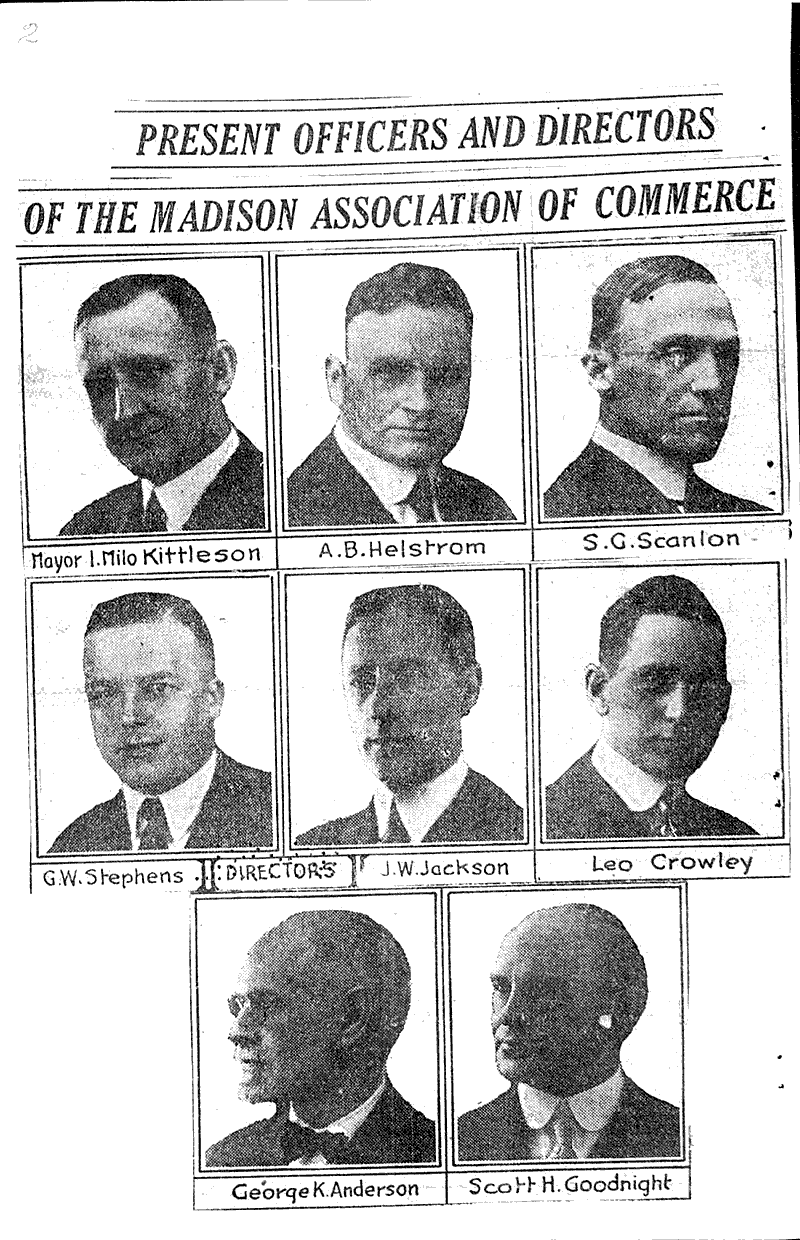  Source: Wisconsin State Journal Topics: Social and Political Movements Date: 1921-12-11