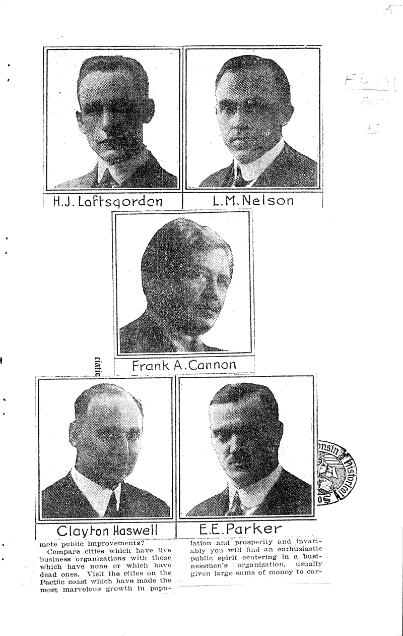  Source: Wisconsin State Journal Topics: Social and Political Movements Date: 1921-12-11