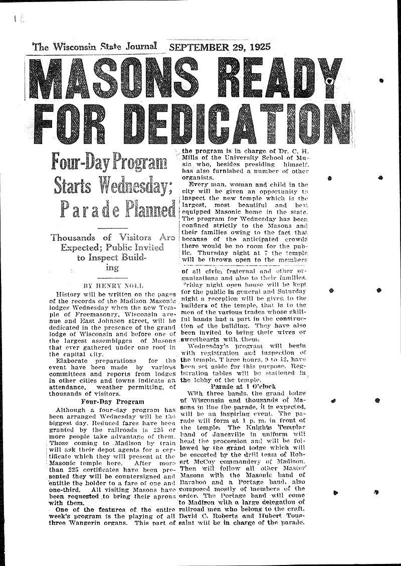  Source: Wisconsin State Journal Topics: Social and Political Movements Date: 1925-08-20