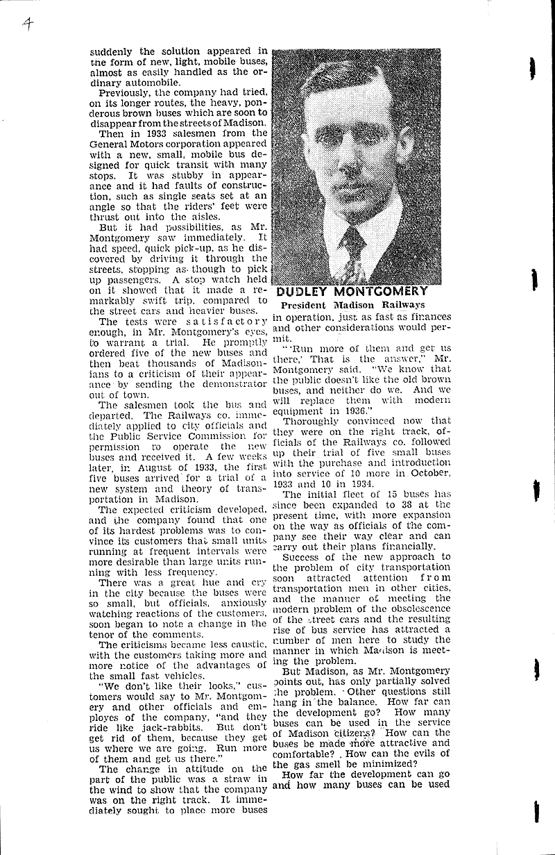  Source: Wisconsin State Journal Topics: Transportation Date: 1935-12-31