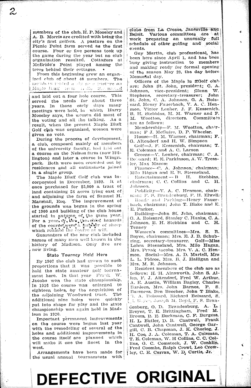  Source: Wisconsin State Journal Topics: Social and Political Movements Date: 1922-05-13