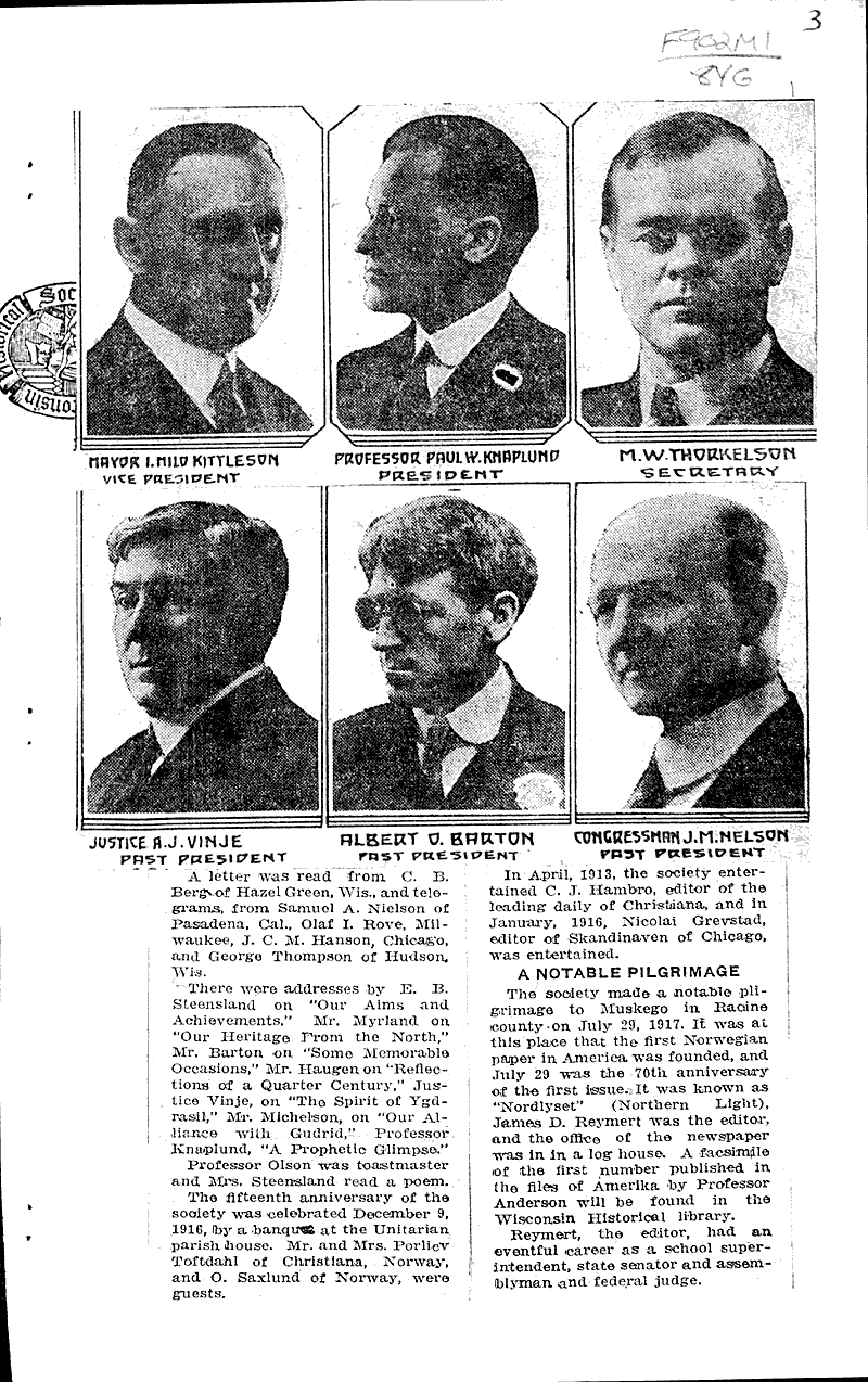  Source: Wisconsin State Journal Topics: Social and Political Movements Date: 1922-02-12