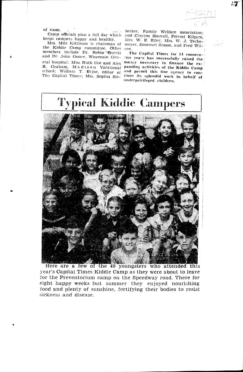  Source: Capital Times Topics: Education Date: 1938-12-13