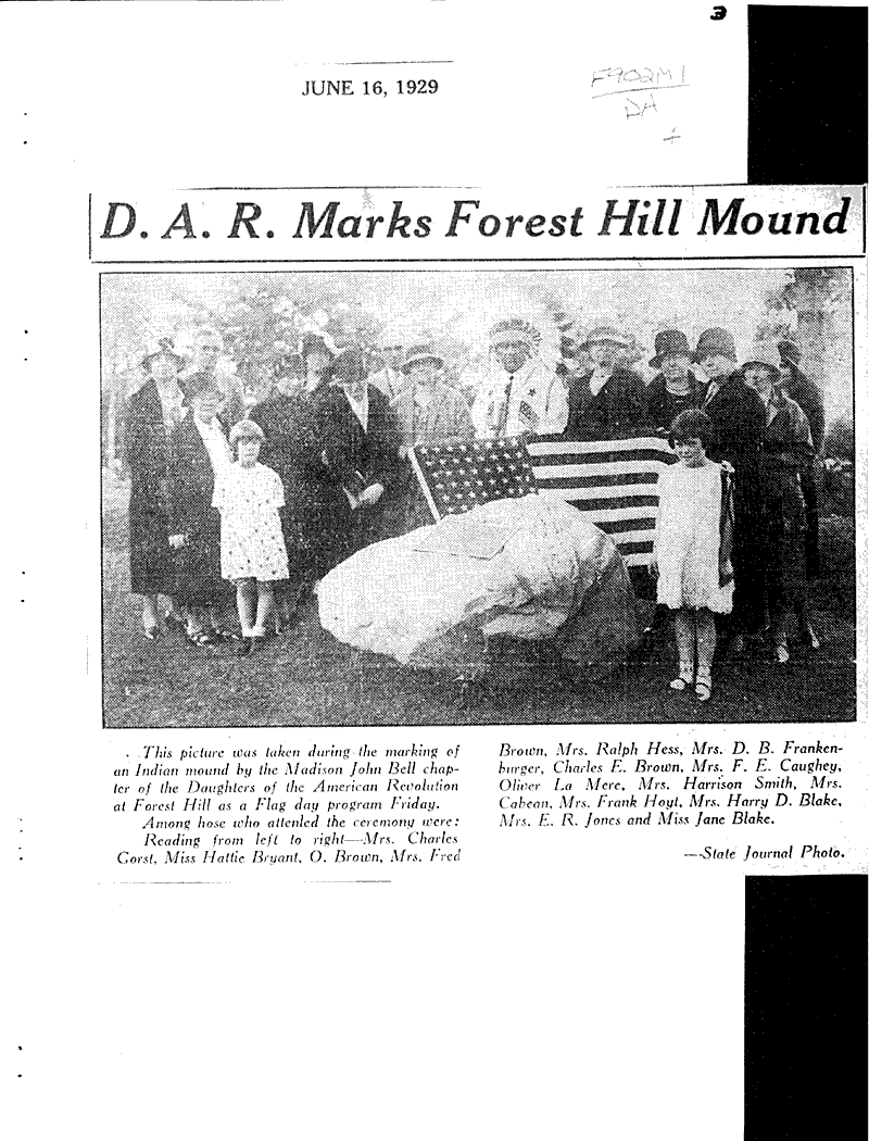  Source: Wisconsin State Journal Topics: Architecture Date: 1929-06-16