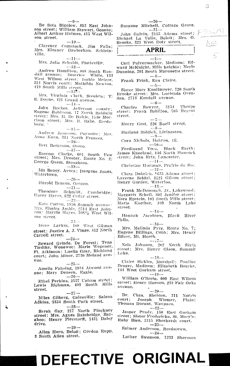  Source: Wisconsin State Journal Date: 1929-12-31