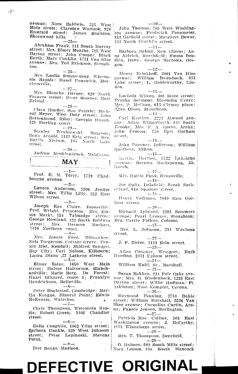  Source: Wisconsin State Journal Date: 1929-12-31