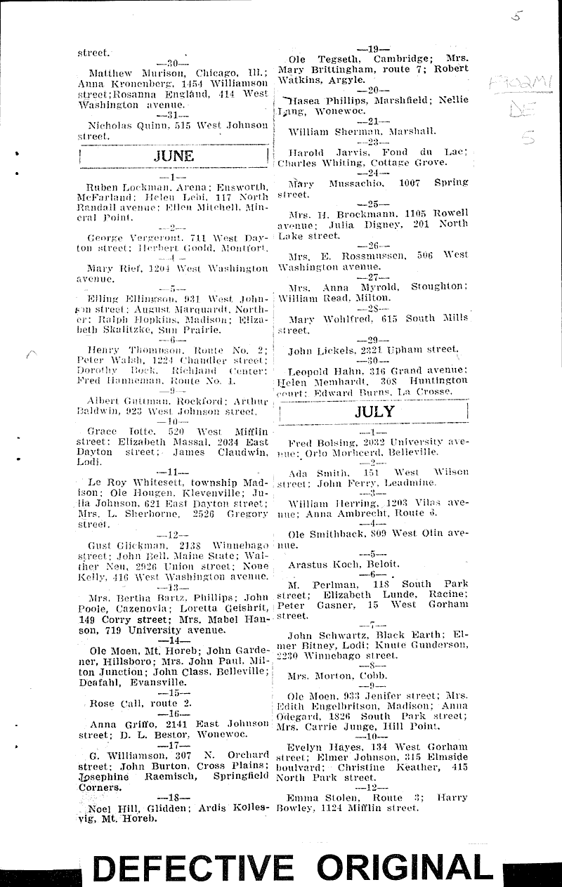  Source: Wisconsin State Journal Date: 1929-12-31