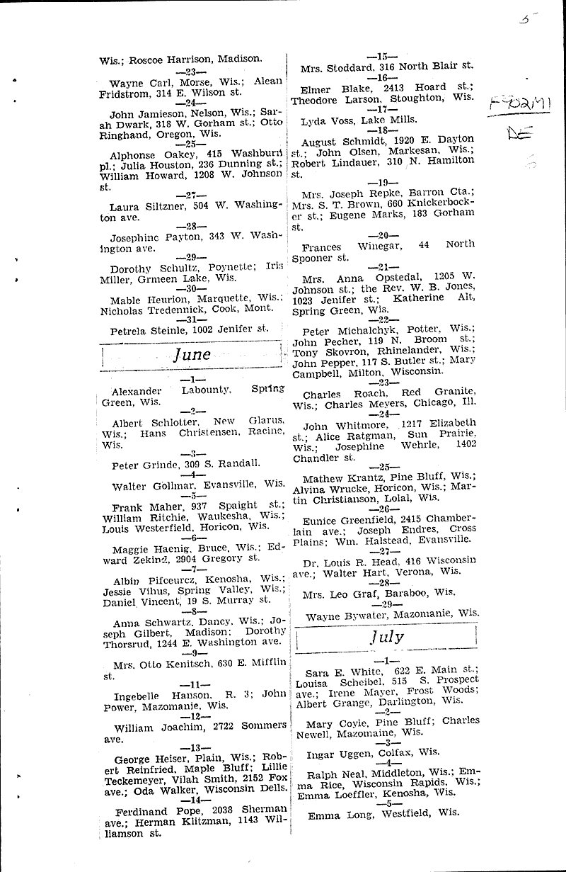  Source: Wisconsin State Journal Date: 1933-12-31