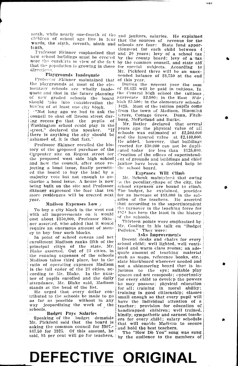  Source: Wisconsin State Journal Topics: Government and Politics Date: 1924-11-18