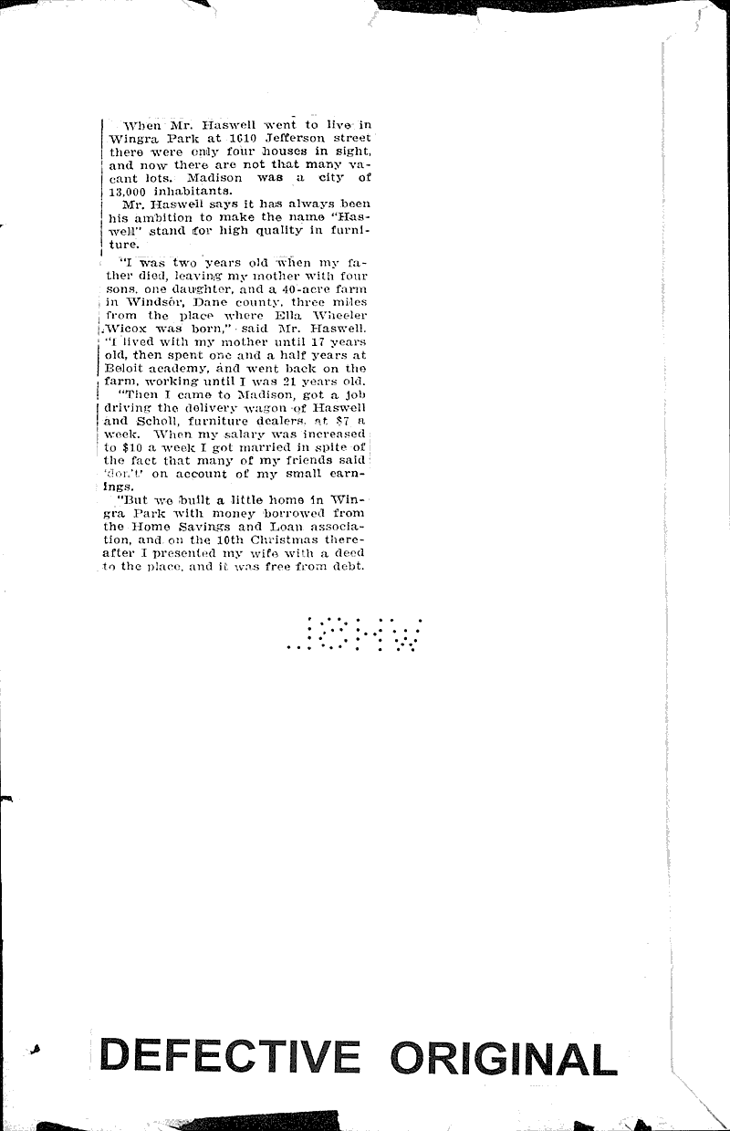  Source: Wisconsin State Journal Topics: Industry Date: 1922-03-12