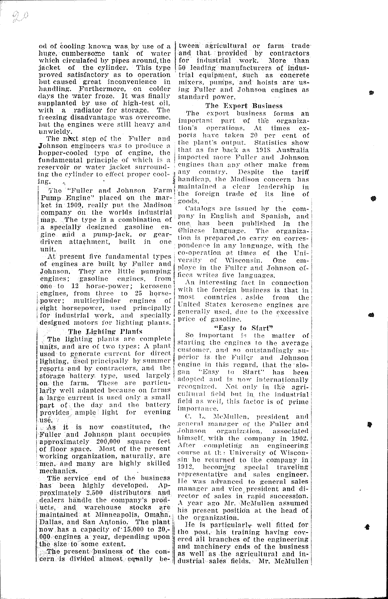  Source: Wisconsin State Journal Topics: Industry Date: 1927-02-26