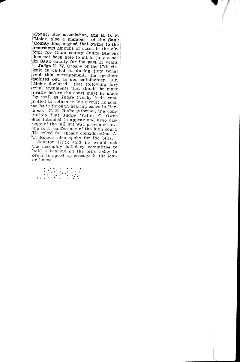  Source: Wisconsin State Journal Topics: Government and Politics Date: 1925-01-28