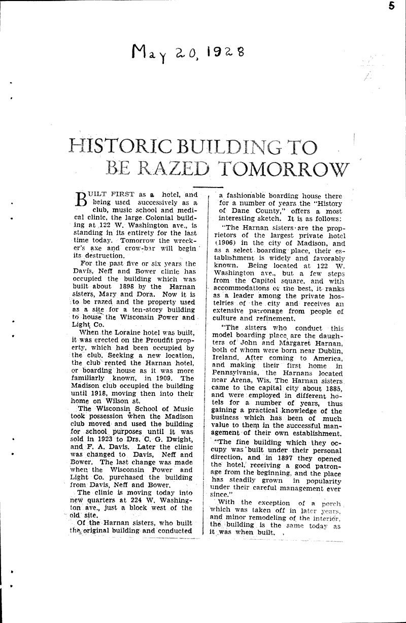  Topics: Architecture Date: 1928-03-20