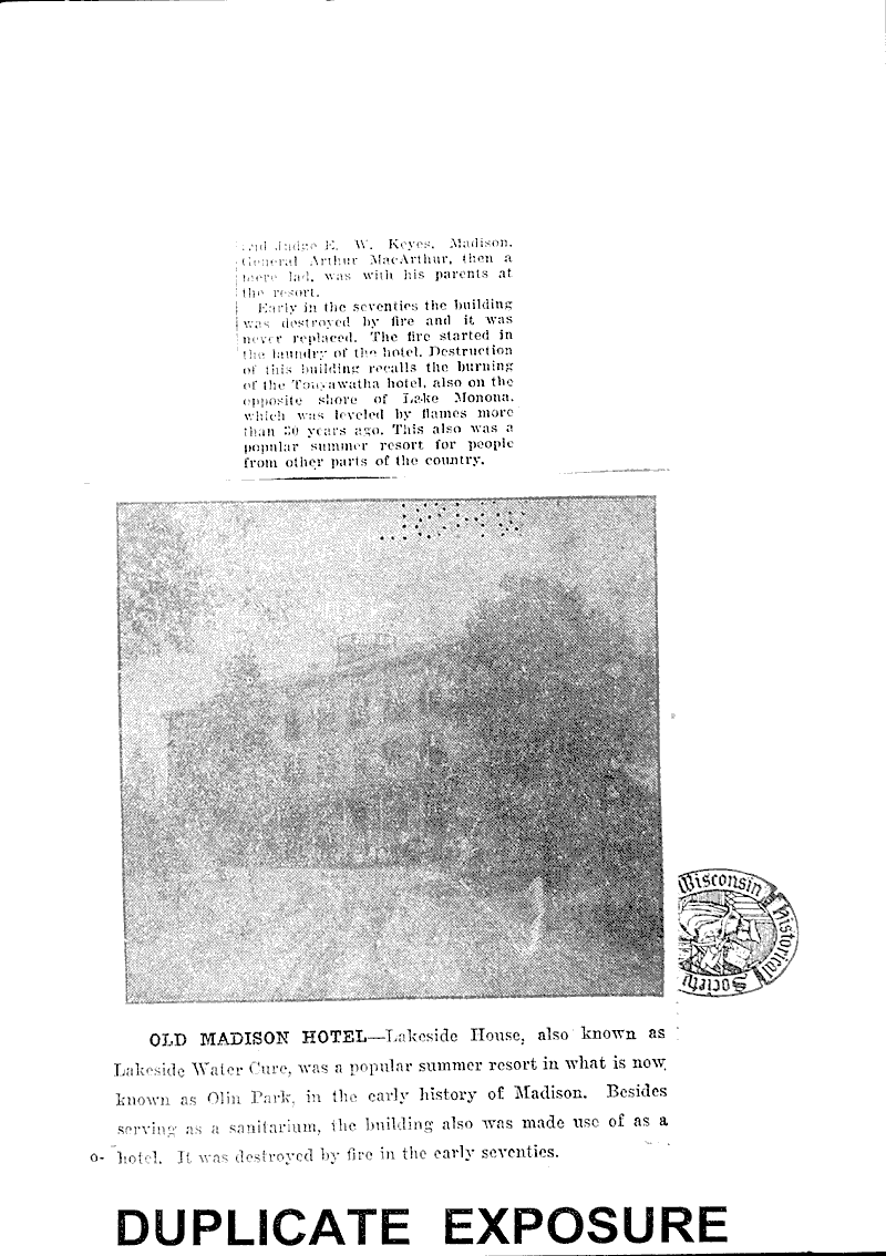  Source: Wisconsin State Journal Topics: Voyages and Travels Date: 1926-05-27