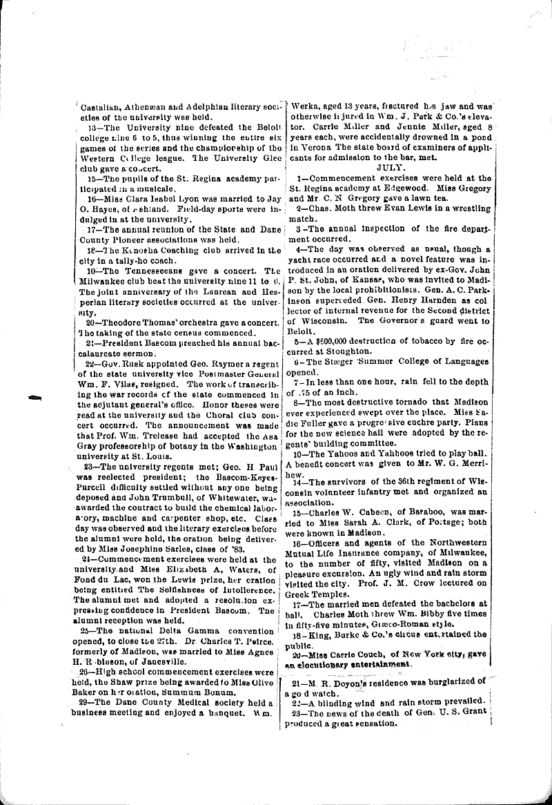  Source: Wisconsin State Journal Date: 1885-12-31