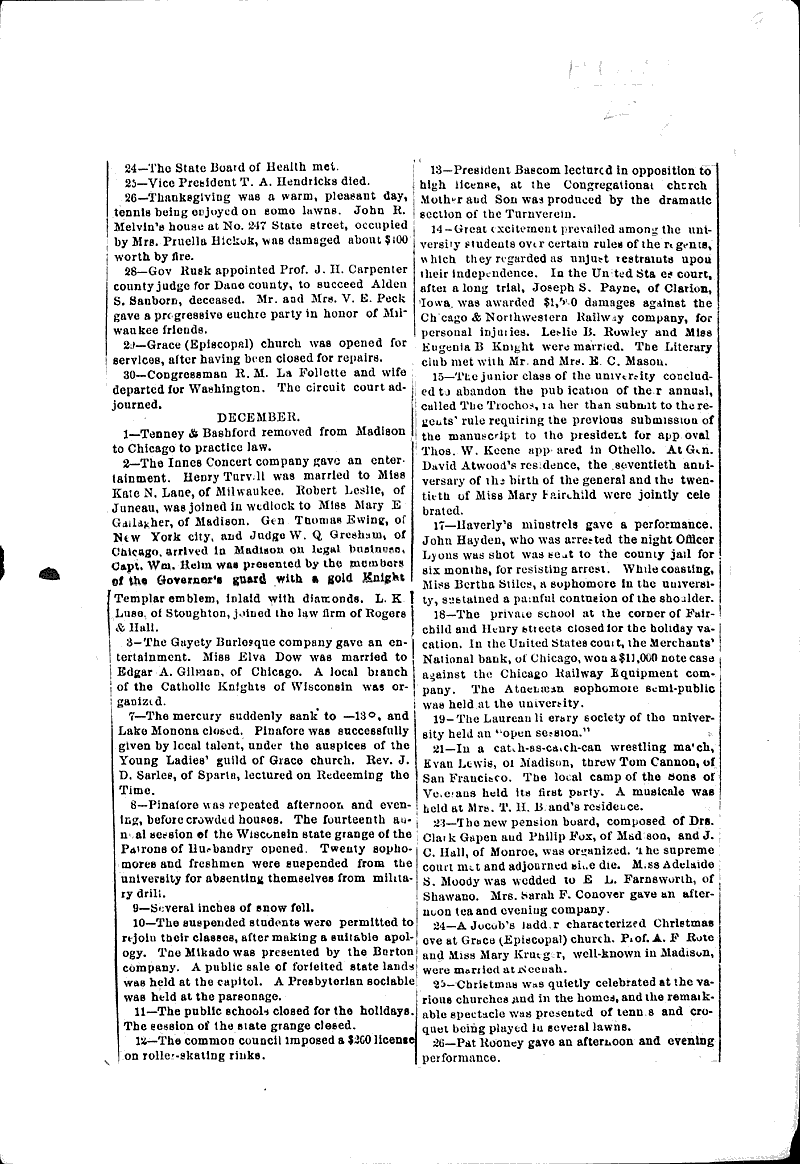  Source: Wisconsin State Journal Date: 1885-12-31