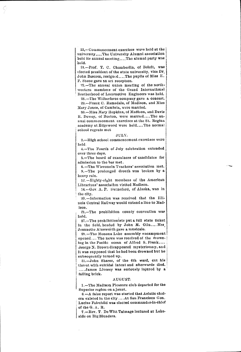  Source: Wisconsin State Journal Date: 1886-12-31