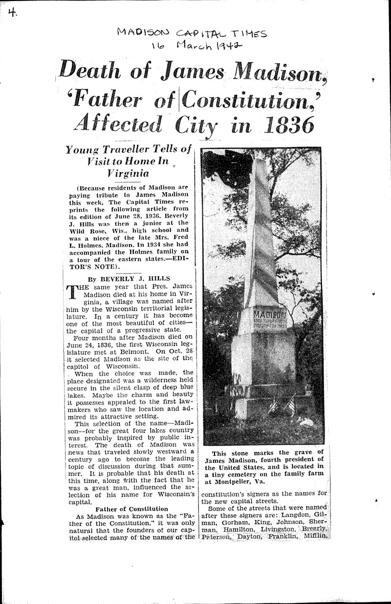  Source: Madison Capital Times Date: 1942-03-06