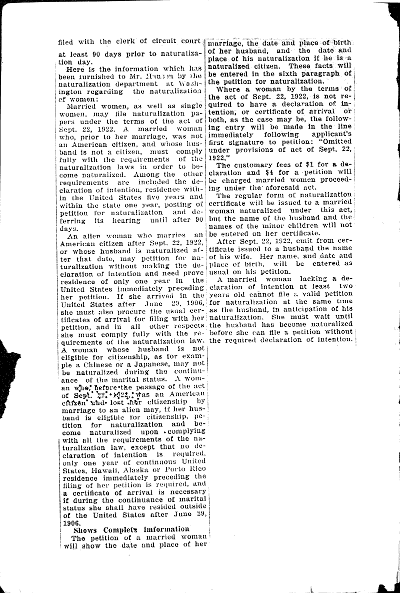  Source: Wisconsin State Journal Topics: Government and Politics Date: 1924-01-20